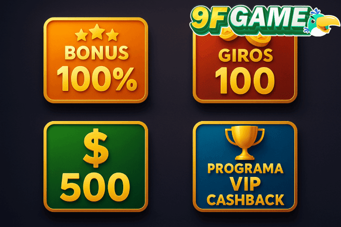 Baú de bônus Cassino 9FGAME prêmios e recompensas