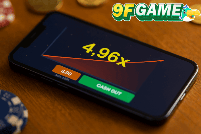 Crash game 9FGAME ganhos rápidos e diversão!