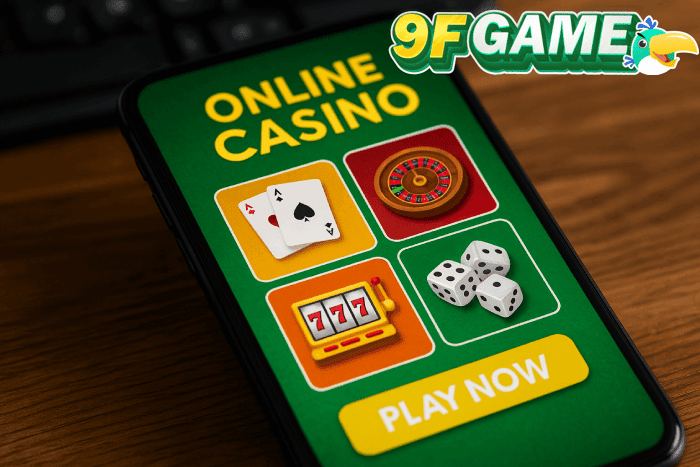 Plataforma online Cassino 9FGAME com bônus exclusivos
